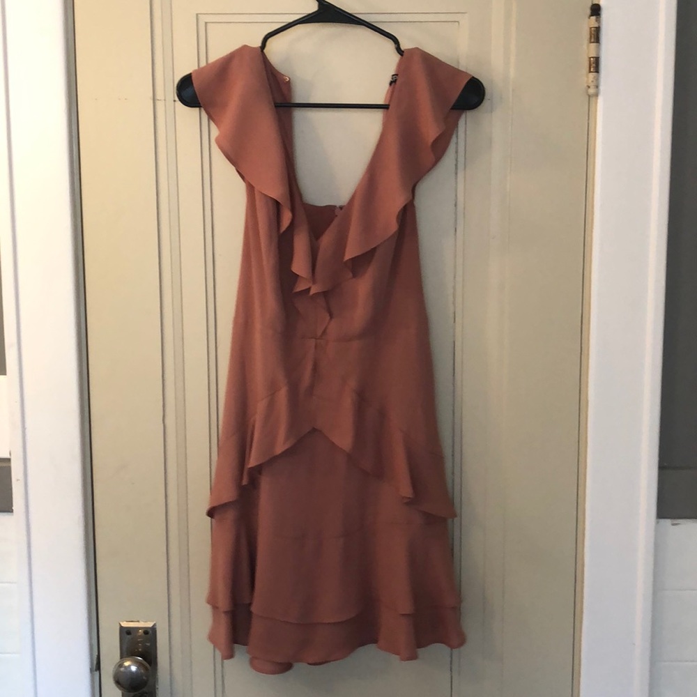Express dress. Blush.